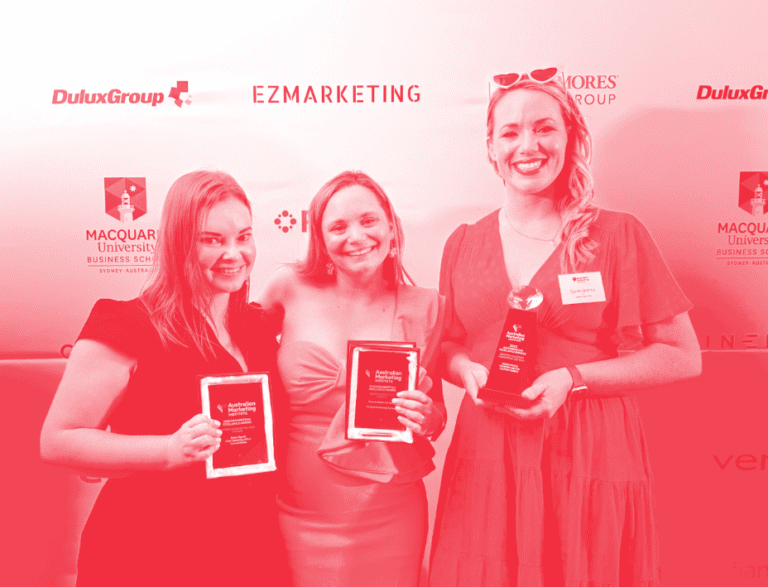 Sarah spence and team at the AMI awards