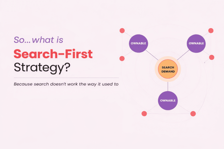 Search-first strategy