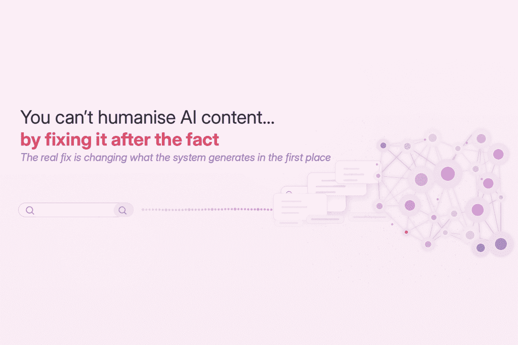 How to humanise AI content